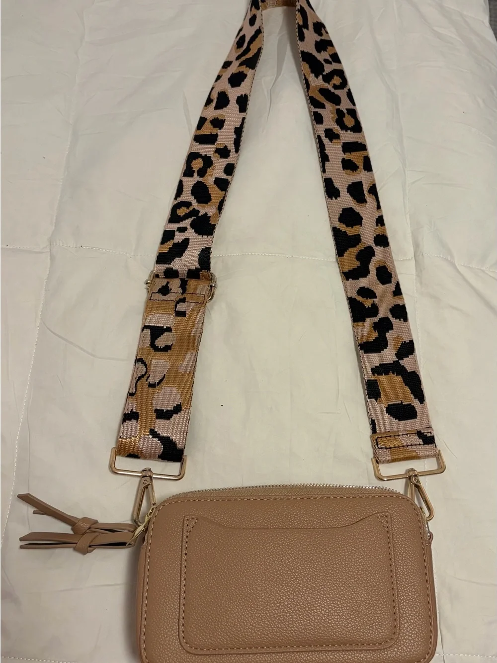 Tory Burch pebbled leather